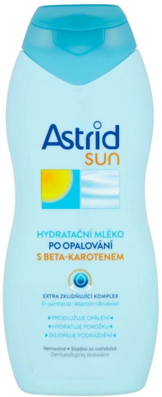 Mléko po opalování ASTRID SUN Hydratační mléko po opalování s beta - karotenem 200 ml