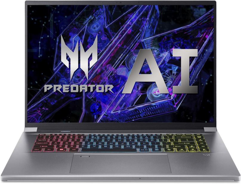 Herní notebook Acer Predator Triton Neo 16 Sparkly Silver celokovový (PTN16-51-984P)