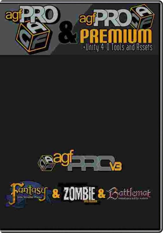 Hra na PC MEGA BUNDLE: AGFPRO + Premium + Zombie + Fantasy + BattleMat
