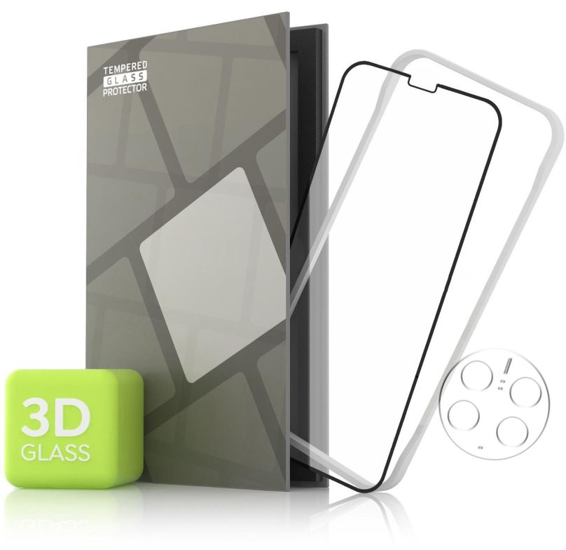 Ochranné sklo na objektiv Tempered Glass Protector pro Huawei Mate 50 Pro, 3D Glass + sklo na kameru + instalační rámeček