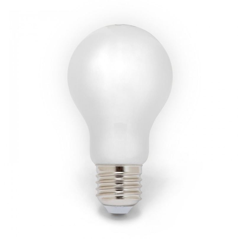 LED žárovka VELAMP OPAL FILAMENT žárovka 8W, E27, 6500K