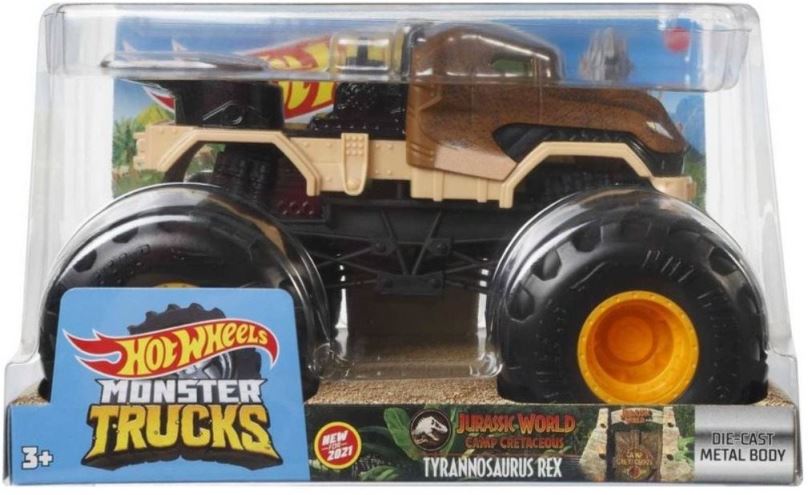 Auto Hot Wheels Monster Trucks Velký Truck - Jurský Dino