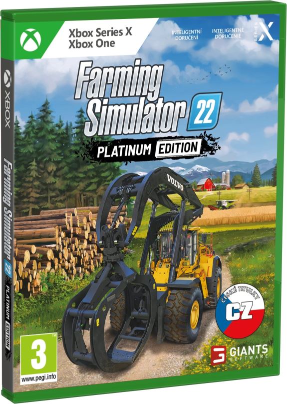 Hra na konzoli Farming Simulator 22: Platinum Edition - Xbox