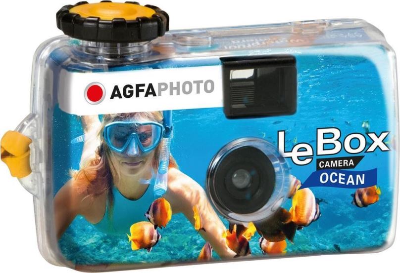 Jednorázový fotoaparát AgfaPhoto Jednorázový fotoaparát LeBox Ocean 400/27