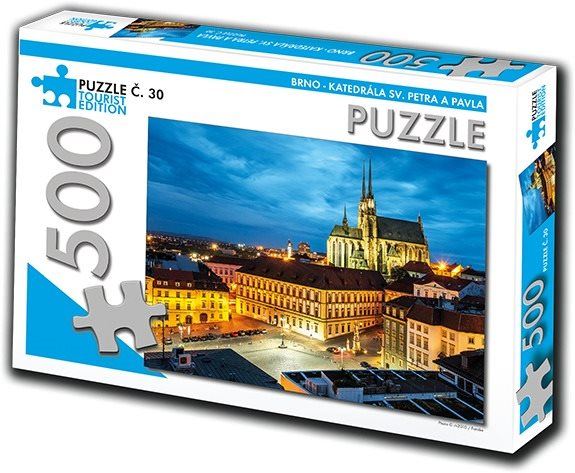 Puzzle Puzzle Katedrála sv. Petra a Pavla, Brno 500 dílků (č.30)
