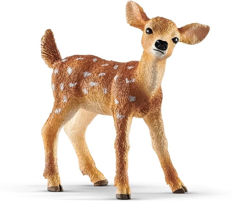 Figurka Schleich Zvířátko - Kolouch jelena běloocasého 14820