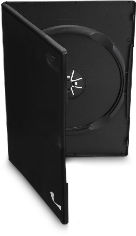 Obal na CD/DVD Cover IT Krabička na 1ks, černá, 9mm,10ks/bal