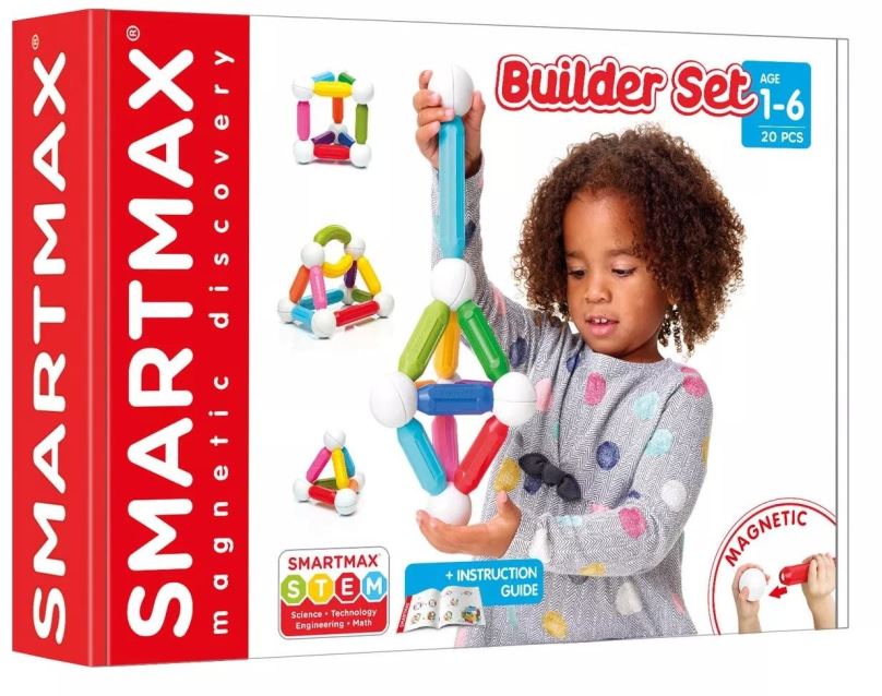 Stavebnice SmartMax - Stavební set - 20 ks