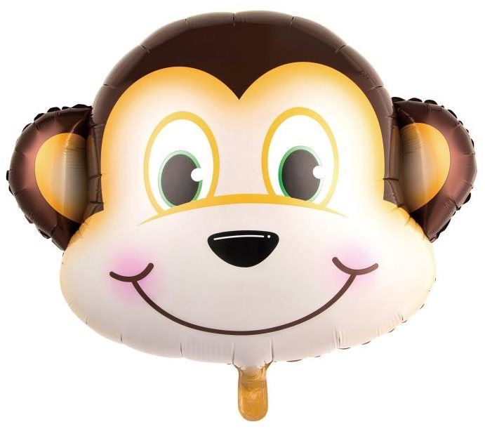 Balonky Balónek foliový opice 87 cm