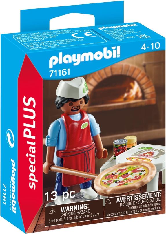 Figurka Playmobil 71161 Pekař pizzy