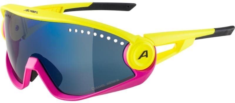 Cyklistické brýle 5W1NG pineapple-magenta matt