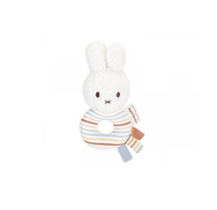 Chrastítko Chrastítko králíček Miffy Vintage Proužky