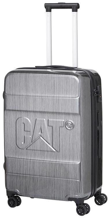 Cestovní kufr Caterpillar cestovní kufr Cargo, 34 l - stříbrný