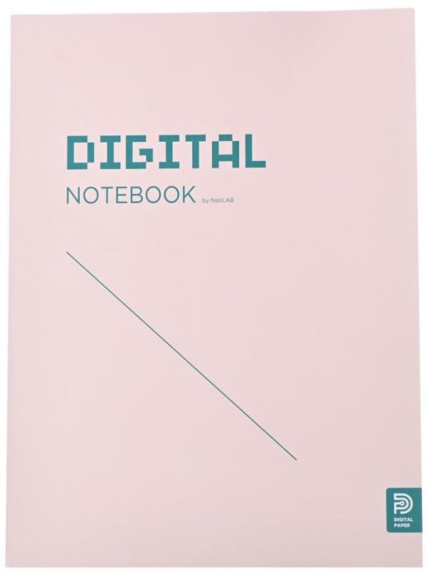 Zápisník NEO SMARTPEN Neo Digital linkovaný, růžový