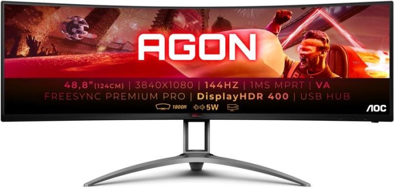 LCD monitor 49" AOC AGON AG493QCX