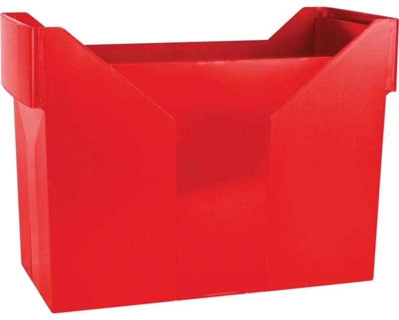 Archivační krabice DONAU na závěsné desky, červená