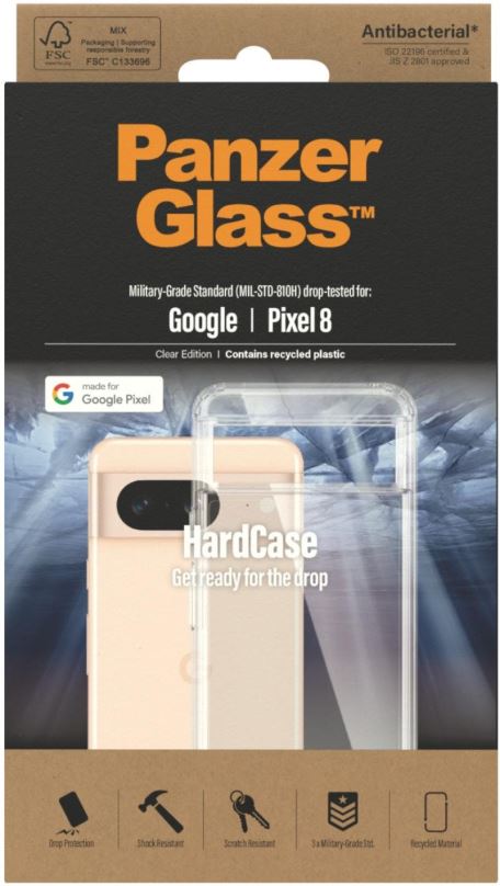 Kryt na mobil PanzerGlass HardCase Google Pixel 8