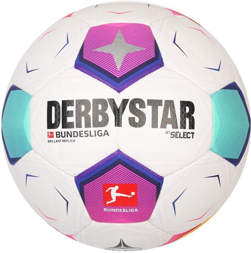 Fotbalový míč Derbystar Bundesliga 2023 Brillant vel. 5