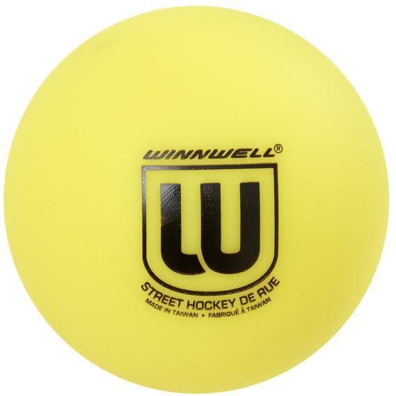 Hokejbalový míček Winnwell Balónek, žlutá, Soft