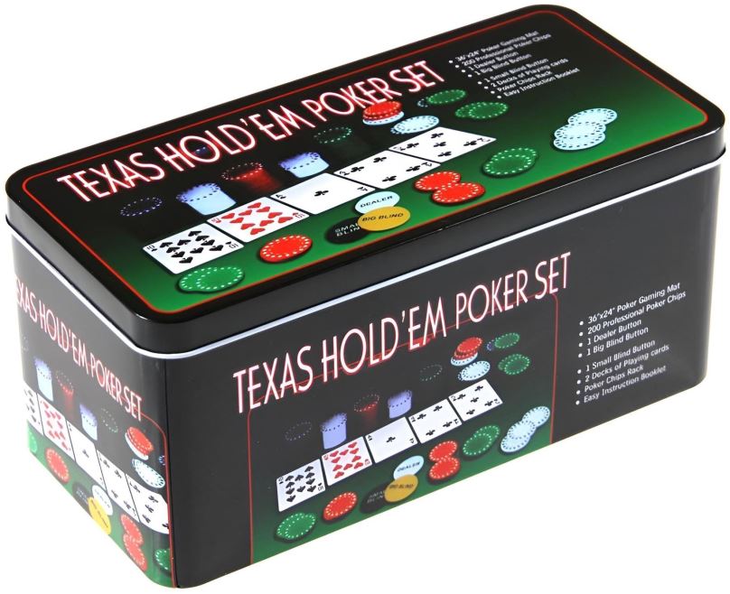 Karetní hra Verk Texas Hold’em Poker Set