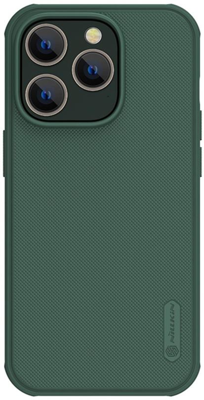 Kryt na mobil Nillkin Super Frosted PRO Zadní Kryt pro Apple iPhone 14 Pro Max Deep Green (Without Logo Cutout)