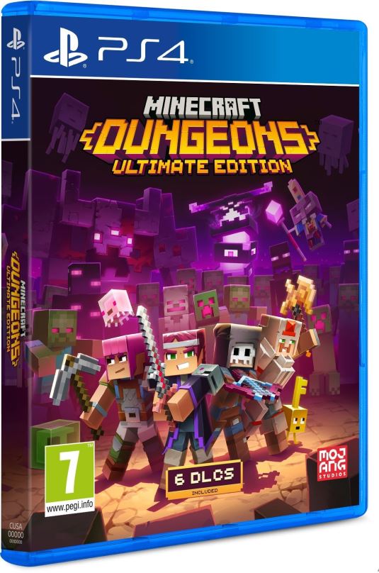 Hra na konzoli Minecraft Dungeons: Ultimate Edition - PS4