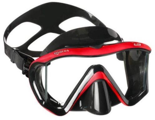 Potápěčské brýle Mares I3, černý silikon, červená