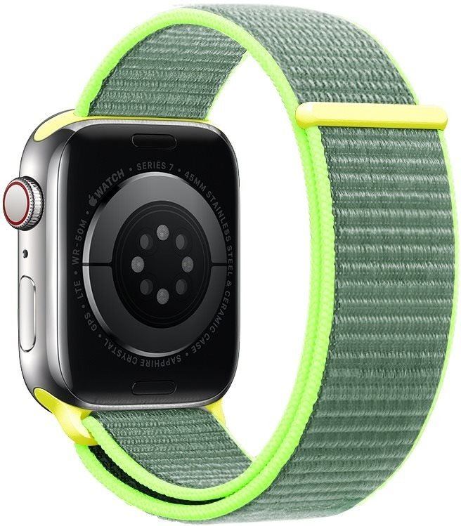 Řemínek Eternico Airy pro Apple Watch 42mm / 44mm / 45mm / Ultra 49mm Green Gray and Green edge