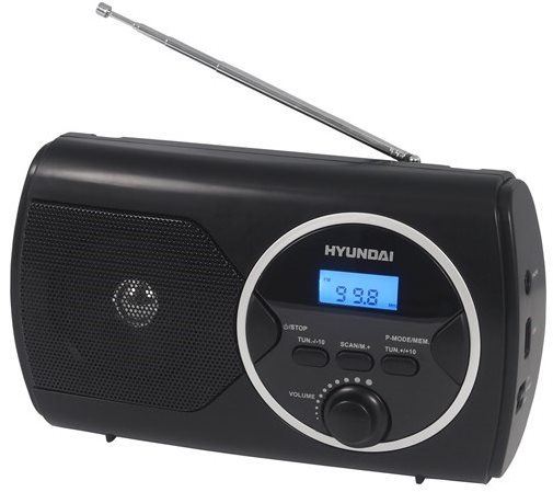 Rádio Hyundai PR 570 PLLU B černé