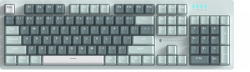Herní klávesnice ThundeRobot Wired Mechanical Keyboard Brown switch K104