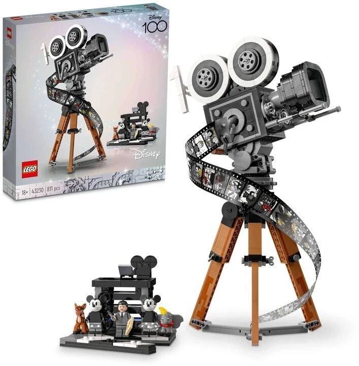 LEGO stavebnice LEGO® Disney 43230 Kamera na počest Walta Disneyho
