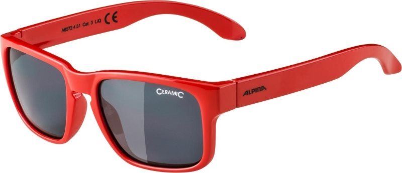 Cyklistické brýle Alpina Mitzo červené