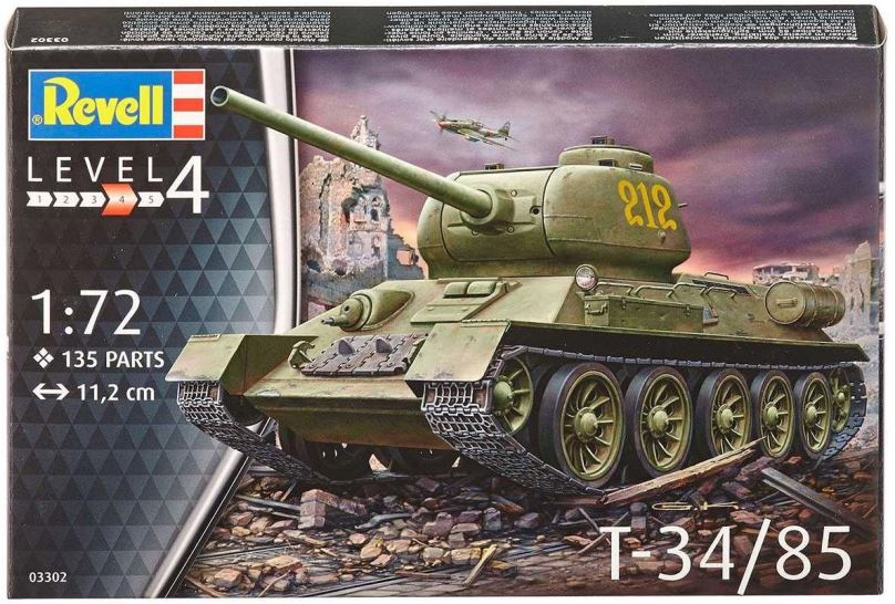 Plastikový model Plastic ModelKit tank 03302 - T-34/85