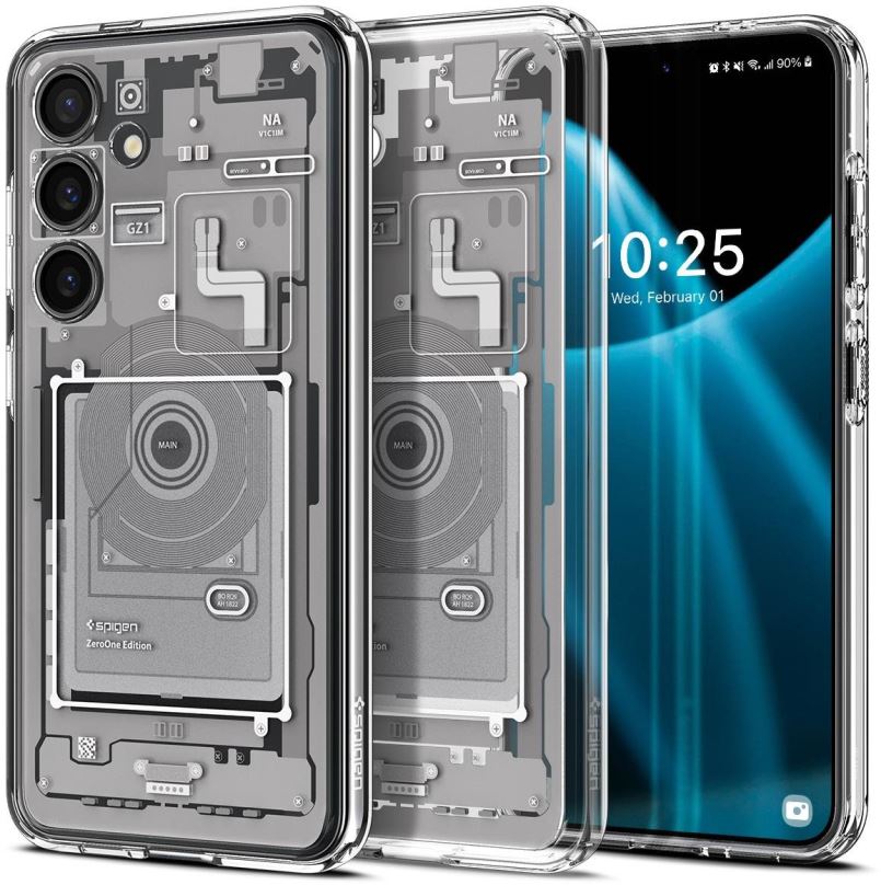Kryt na mobil Spigen Ultra Hybrid Zero One White Samsung Galaxy S24