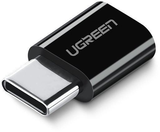 Redukce Ugreen USB-C (M) to micro USB (F) OTG Adapter Black