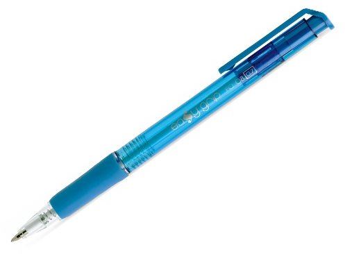 Kuličkové pero FLEXOFFICE EasyGrip modré - balení 12ks
