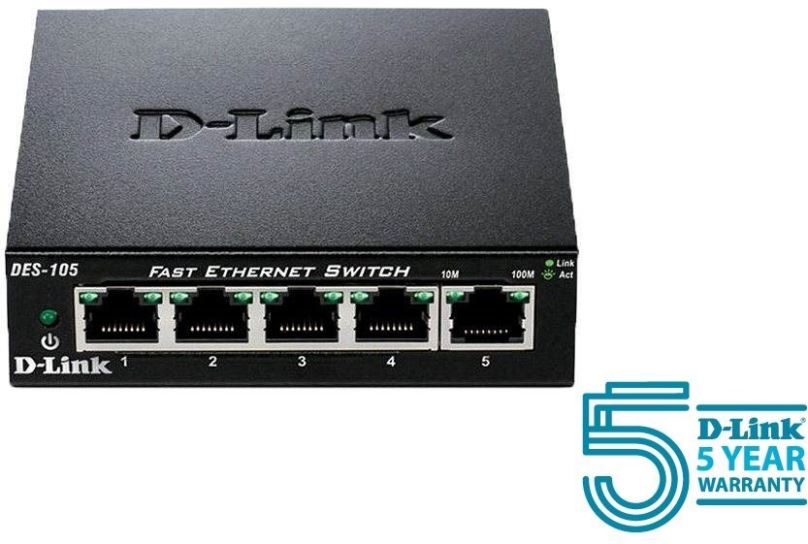 Switch D-Link DES-105/E