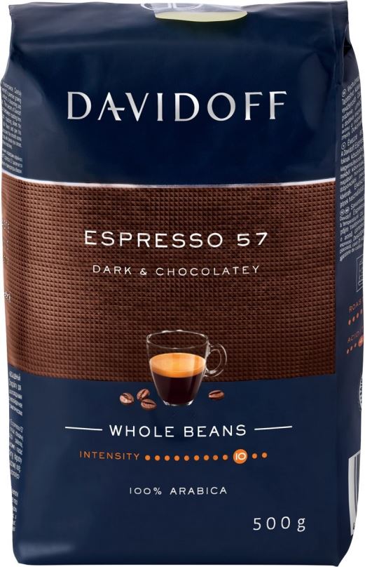 Káva Davidoff Café Espresso 57, zrnková, 500g