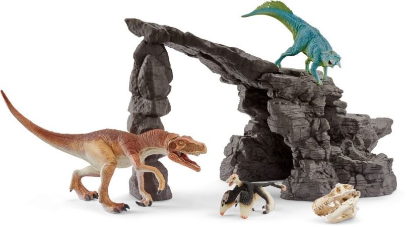 Figurka Schleich Jeskyně s dinosaury 41461