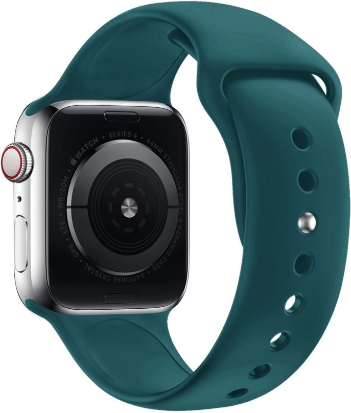 Řemínek Eternico Essential pro Apple Watch 42mm / 44mm / 45mm / Ultra 49mm deep green velikost S-M
