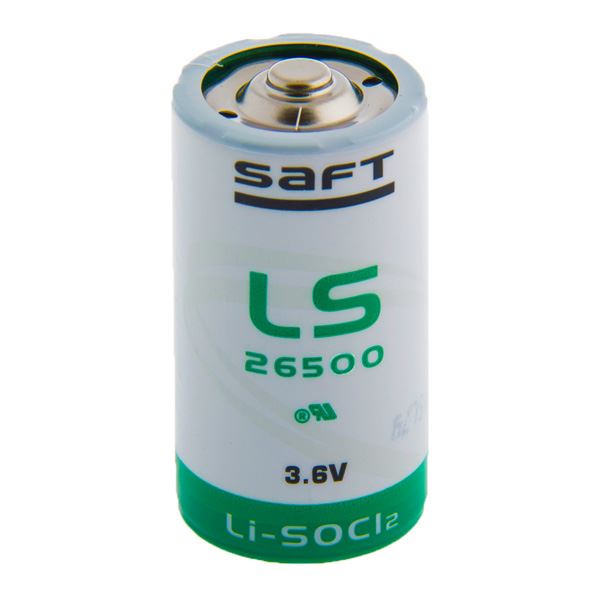 Baterie lithiová, R14, 3.6V, Saft, SPSAF-26500-STD, C LS26500