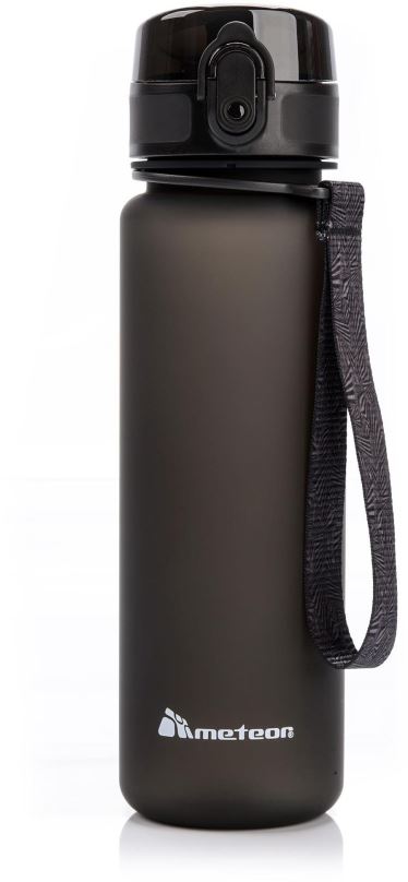 Láhev na pití Tritanová sportovní láhev METEOR, černá 650ml