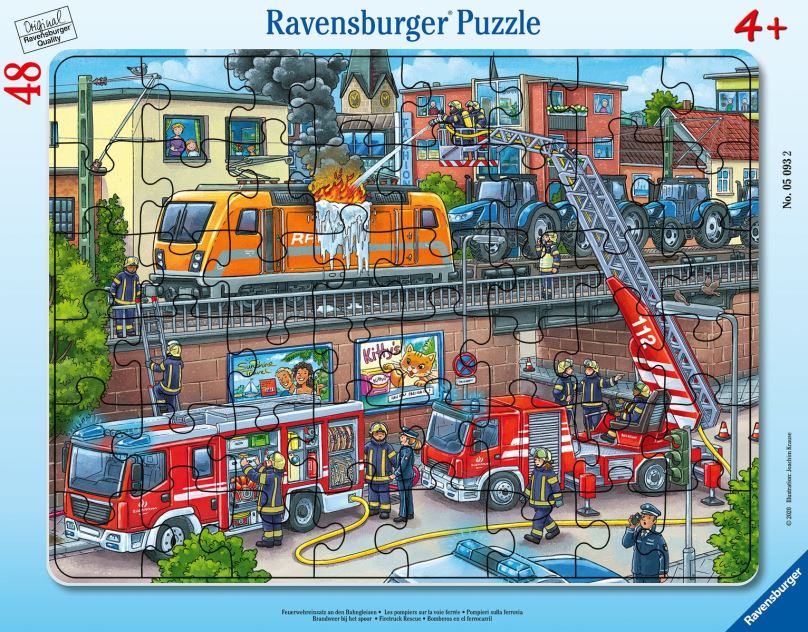 Puzzle Ravensburger 050932 Požární sbor 48 dílků
