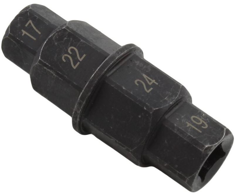 Klíč na kola SEFIS IMBUS klíč na přední kolo 17-19-22-24 mm