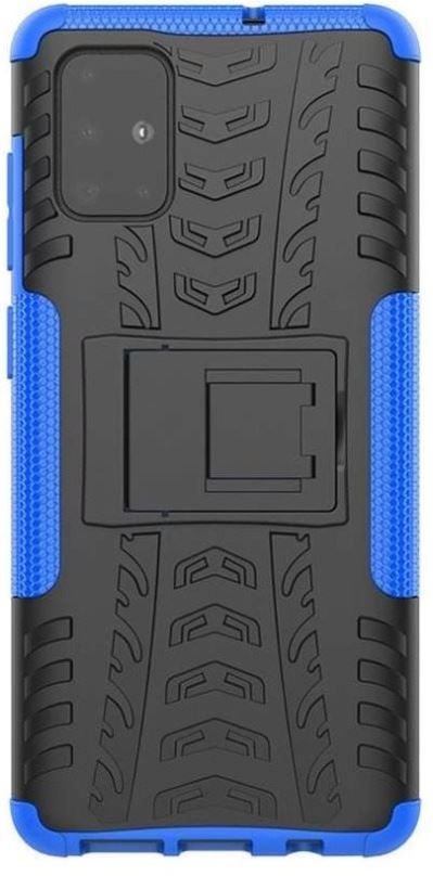 Kryt na mobil TopQ Samsung A02s ultra odolný modrý 56975