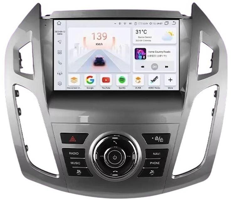 Ossuret 2Din Autorádio Ford Transit Connect 2013-2018, Ford Tourneo, Connect, Navigace, Android Carp