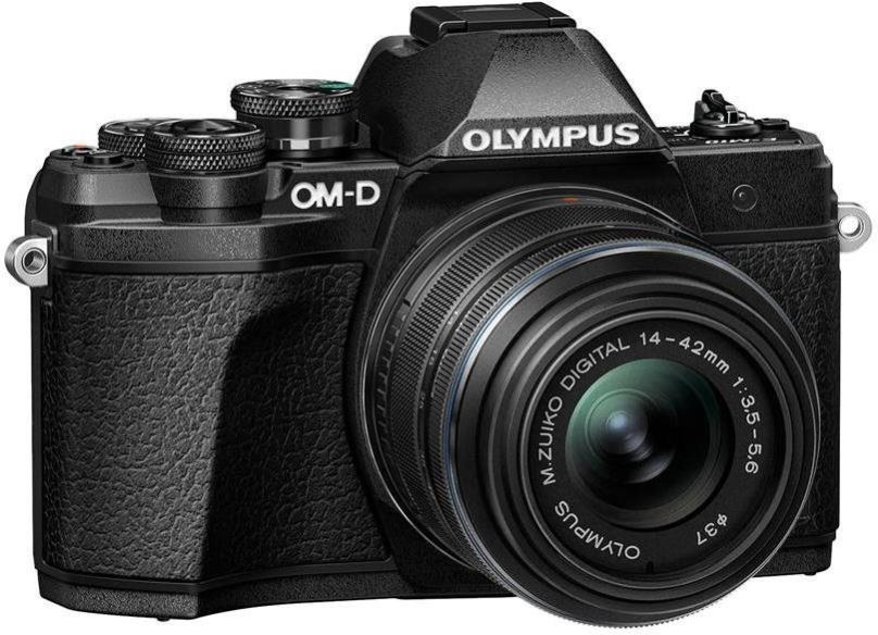 Digitální fotoaparát Olympus OM-D E-M10 Mark III S + 14–42 mm f/3.5–5.6 II R černý