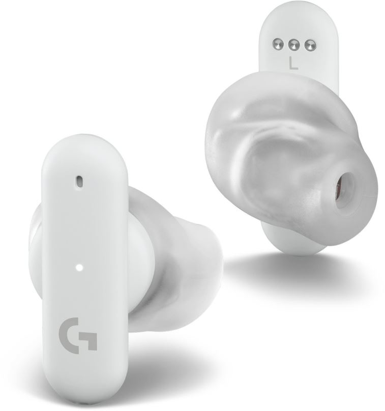 Herní sluchátka Logitech G FITS True Wireless Gaming Earbuds - WHITE
