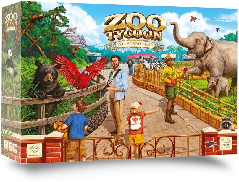 Desková hra Zoo Tycoon: The Board Game české vydání