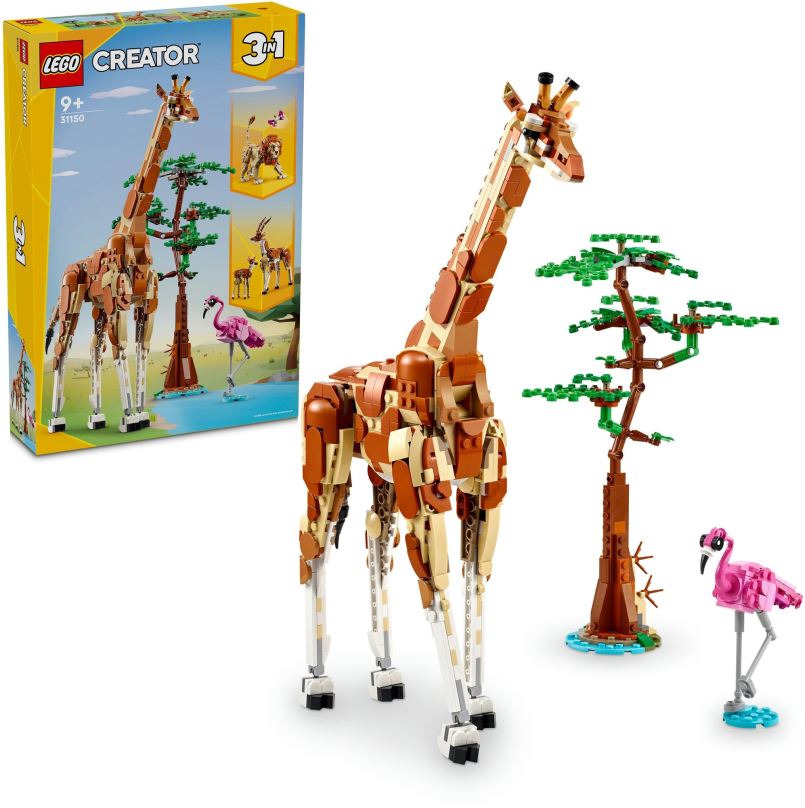 LEGO stavebnice LEGO® Creator 3 v 1 31150 Divoká zvířata ze safari